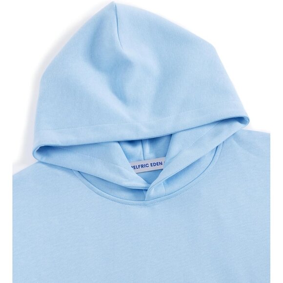 Eden Light Blue Hoodies Y2k Oversized Graphic Hoodies Aesthetic Sweat shirt - Picture 3 of 6